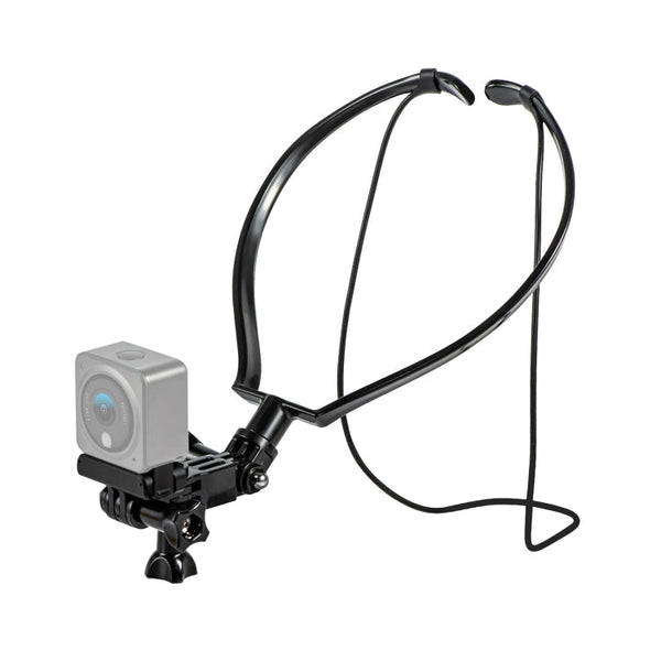 For DJI Action 2 / Action STARTRC 1110275 Neck-hanging Bracket Shooting Equipment(Black)