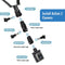 For DJI Action 2 / Action STARTRC 1110275 Neck-hanging Bracket Shooting Equipment(Black)