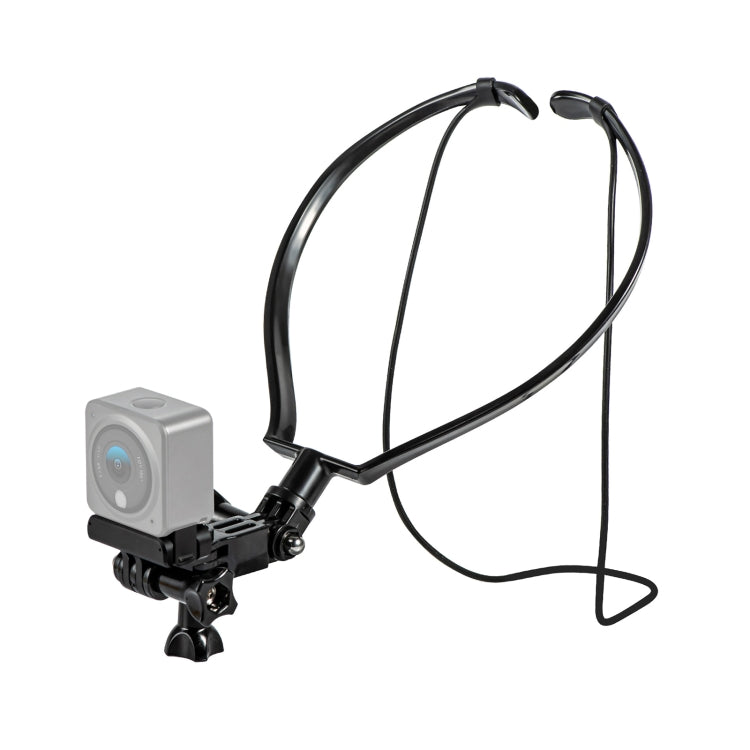 For DJI Action 2 / Action STARTRC 1110275 Neck-hanging Bracket Shooting Equipment(Black)