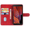 Leather Phone Case For Samsung Galaxy Xcover 5(Red)