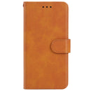 Leather Phone Case For Samsung Galaxy Xcover 5(Brown)