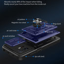 For Xiaomi 11T Camera Cover Phone Case with Card Slot & Holder(Grey)