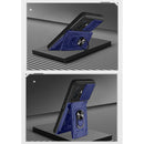 For Xiaomi 11T Camera Cover Phone Case with Card Slot & Holder(Grey)