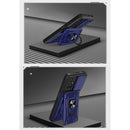 For Xiaomi Redmi 10 Camera Cover Phone Case with Card Slot & Holder(Green)