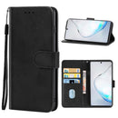 For Samsung Galaxy Note10 5G Leather Phone Case(Black)