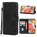 For Samsung Galaxy A42 5G / M42 Leather Phone Case(Black)