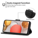 For Samsung Galaxy A42 5G / M42 Leather Phone Case(Black)