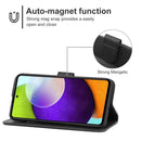 For Samsung Galaxy A52 4G / 5G Leather Phone Case(Black)