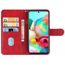 For Samsung Galaxy A71 4G Leather Phone Case(Red)