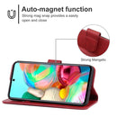 For Samsung Galaxy A71 4G Leather Phone Case(Red)
