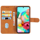 For Samsung Galaxy A71 4G Leather Phone Case(Brown)