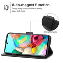For Samsung Galaxy A71 4G Leather Phone Case(Black)