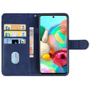 For Samsung Galaxy A71 4G Leather Phone Case(Blue)