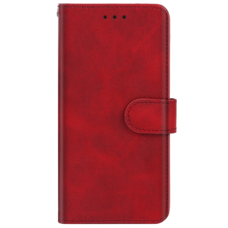 For Tecno Spark 8 Leather Phone Case(Red)