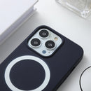 Silicone Magsafe Phone Case For iPhone 13 Pro(Brown)