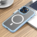 Matte Magsafe Phone Case For iPhone 13 Pro(Light Blue)