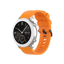 For Amazfit GTR Silicone Smart Watch Watch Band, Size:20mm(Orange)