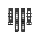 For Amazfit GTR Silicone Smart Watch Watch Band, Size:20mm(Black)