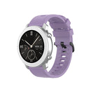 For Amazfit GTR Silicone Smart Watch Watch Band, Size:20mm(Light Purple)