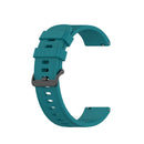 For Amazfit GTR Silicone Smart Watch Watch Band, Size:22mm(Dark Green)