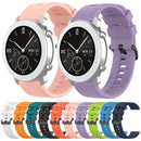 For Amazfit GTR Silicone Smart Watch Watch Band, Size:22mm(Orange Red)