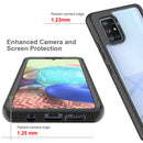 For Samsung Galaxy A71 5G Starry Sky PC + TPU Phone Case with PET Film(Royal Blue)