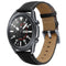 For Samsung Galaxy Watch4 40mm/44mm Leather Strap Watch Band(Black)