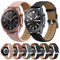For Samsung Galaxy Watch4 40mm/44mm Leather Strap Watch Band(Pink)