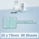25 x 75mm 90 Sheets Thermal Printing Label Paper For NiiMbot D101 / D11(Summer)