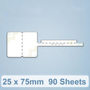 25 x 75mm 90 Sheets Thermal Printing Label Paper For NiiMbot D101 / D11(Flower Print)