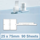 25 x 75mm 90 Sheets Thermal Printing Label Paper For NiiMbot D101 / D11(Precious Love)