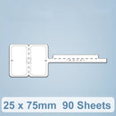 25 x 75mm 90 Sheets Thermal Printing Label Paper For NiiMbot D101 / D11(Precious Love)
