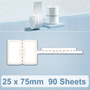 25 x 75mm 90 Sheets Thermal Printing Label Paper For NiiMbot D101 / D11(Elegant)