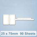 25 x 75mm 90 Sheets Thermal Printing Label Paper For NiiMbot D101 / D11(Elegant)