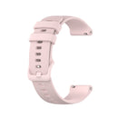 For Garmin Silicone Smart Watch Watch Band, Size:18mm Universal(Pink)