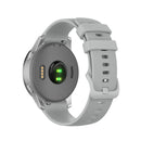 For Garmin Silicone Smart Watch Watch Band, Size:22mm Universal(Grey)