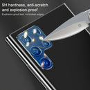 10 PCS 0.26mm 9H 2.5D Rear Camera Lens Tempered Glass Film For Samsung Galaxy S22 Ultra 5G
