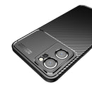 For OPPO Reno7 5G Global / Find X5 Lite Carbon Fiber Texture Shockproof TPU Phone Case(Blue)