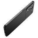 For OPPO Reno7 5G Global / Find X5 Lite Carbon Fiber Texture Shockproof TPU Phone Case(Blue)