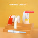 25 x 78mm 90 Sheets Thermal Label Data Cable Sort Stickers For NiiMbot D101 / D11(Red)