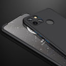 For OPPO Realme C21Y GKK Three Stage Splicing Full Coverage PC Phone Case(Black)