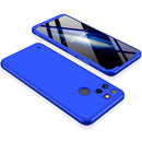 For OPPO Realme C21Y GKK Three Stage Splicing Full Coverage PC Phone Case(Blue)