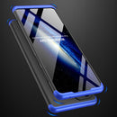 For Samsung Galaxy A33 5G GKK Three Stage Splicing Full Coverage PC Phone Case(Black Blue)