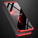 For Samsung Galaxy A33 5G GKK Three Stage Splicing Full Coverage PC Phone Case(Black Red)