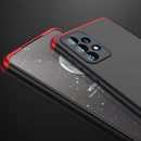 For Samsung Galaxy A33 5G GKK Three Stage Splicing Full Coverage PC Phone Case(Black Red)