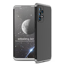 For Samsung Galaxy A33 5G GKK Three Stage Splicing Full Coverage PC Phone Case(Black Silver)