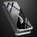 For Samsung Galaxy A33 5G GKK Three Stage Splicing Full Coverage PC Phone Case(Black Silver)