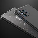 For Samsung Galaxy A33 5G GKK Three Stage Splicing Full Coverage PC Phone Case(Black Silver)