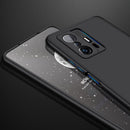 For Xiaomi Mi 11T GKK Three Stage Splicing Full Coverage PC Phone Case(Black)
