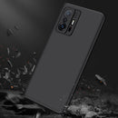 For Xiaomi Mi 11T GKK Three Stage Splicing Full Coverage PC Phone Case(Black)